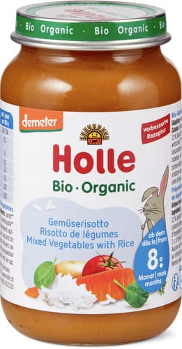 Bio Demeter Vegetable Risotto From 7 Months