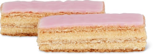 Crèmeschnitten rosa