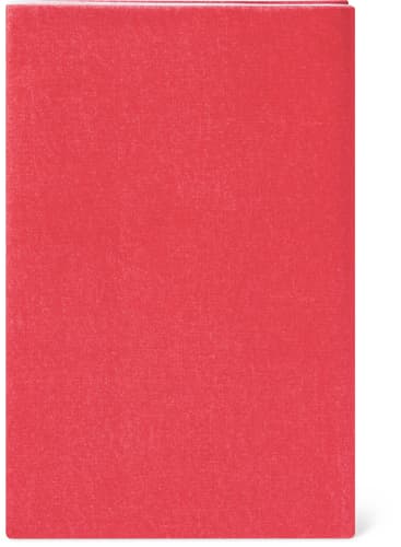 Paper Tablecloth Red, 1.6 x 2.2 m (Farbe: red, Grösse: 000)