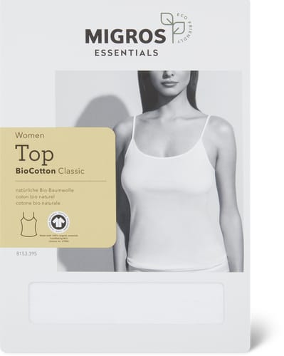 Ladies Top Cotton (Farbe: white, Grösse: S)