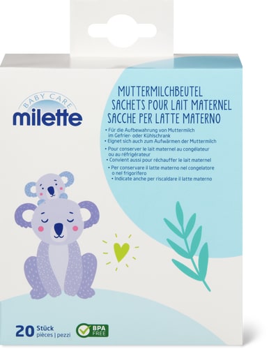 Milette milk bag