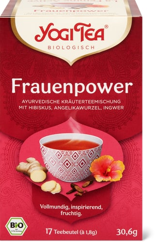Bio Girl Power Herbal Tea Hibiscus, Angelica Root & Ginger