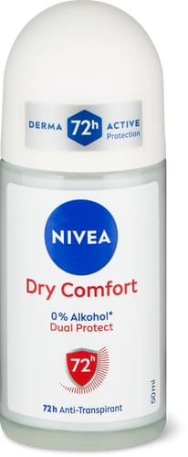 Dry Comfort Roll-on Deodorant 72-Hour Alcohol-Free Antiperspirant