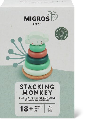 Toys Migros Stacking Monkey