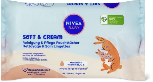 Soft & Cream Wet Wipes