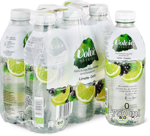 Essence Bio Natural mineral water Lime and blackcurrant