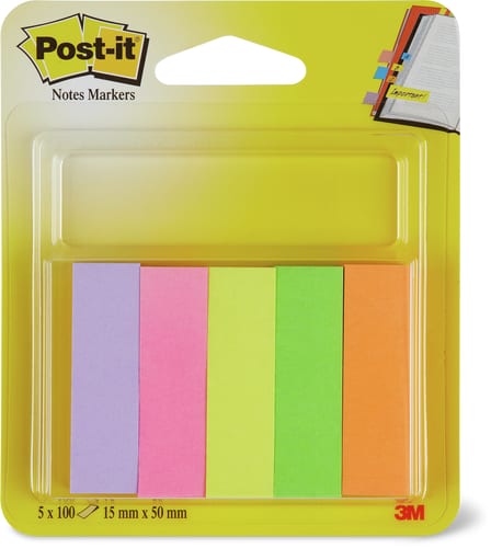 Notes Markers 15 x 50 mm