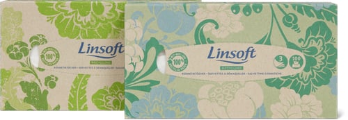Recycled Paper Cosmetic Wipes 3-Ply