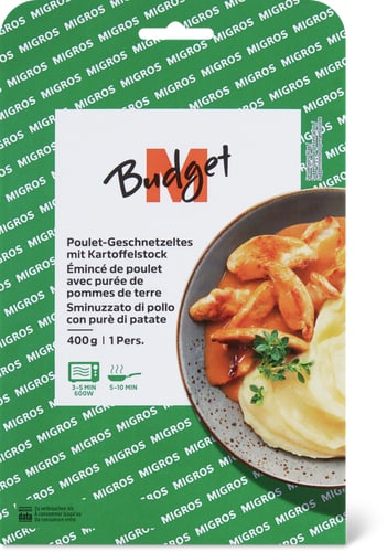 Chopped Chicken With Mashed Potato