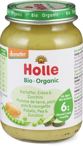 Bio Demeter Pappa patate, piselli e zucchine da 6 mesi