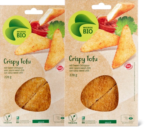 Bio Crispy Tofu With Sweet Chilli Sauce