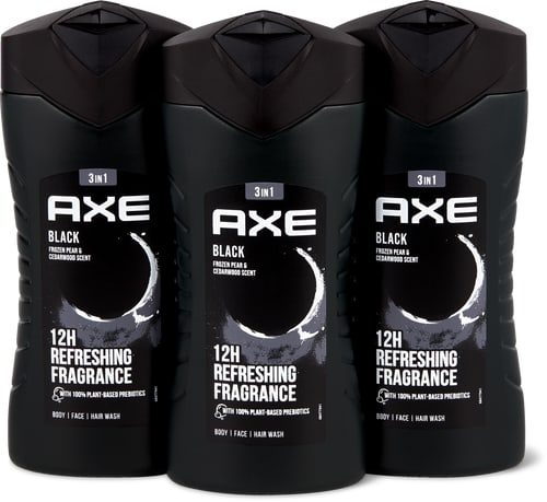 Shower gel  Black 3in1