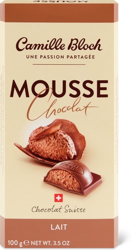 Chocolate bar Lait Mousse Chocolat