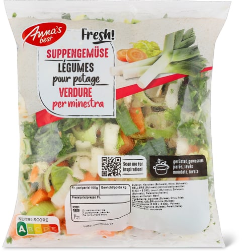 Soup Vegetables Chopped