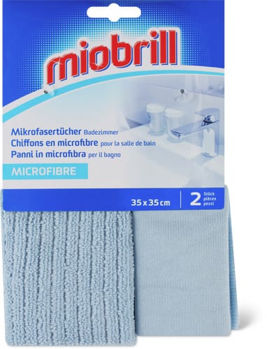 Miobrill Bathroom Microfibre Cloths
