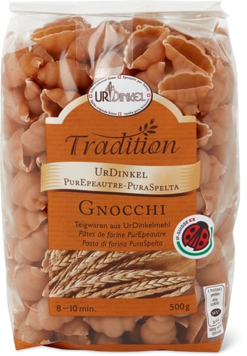 Tradition IP-SUISSE Pure Spelt Gnocchi
