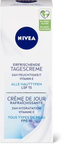 Crème de jour rafraîchissante 24 h hydratation IPS 15+