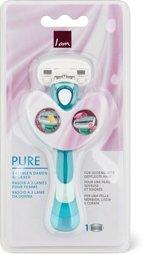 Triple-Blade Ladies Razor Aloe, Argan Oil, Vitamin E & Avocado Oil