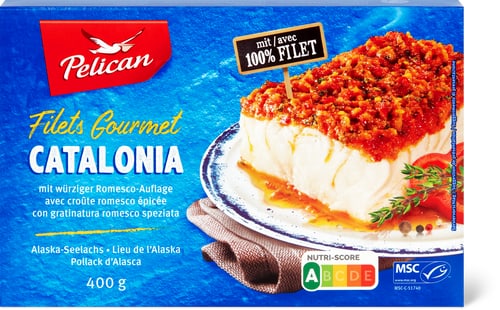 Filets Gourmet MSC Catalonia With Spicy Romesco Topping