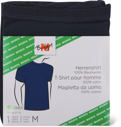 Better Cotton Canottiera da uomo (Colore: blu notte, Taglie: XL)