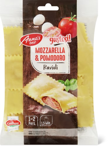 Ravioli mozzarella pomodoro