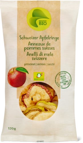Bio Swiss Apple Rings Dried