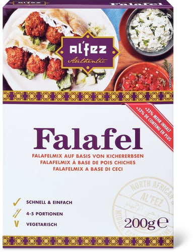 Falafel based on chickpeas