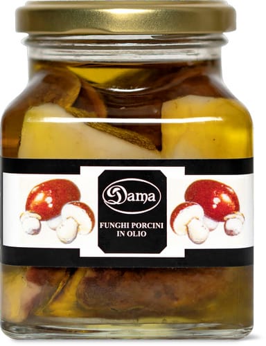 Porcini mushrooms  in oil