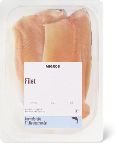 Migros Lachsforellenfilet