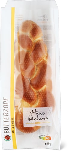 Hausbäckerei IP-SUISSE Tresse au beurre farine claire