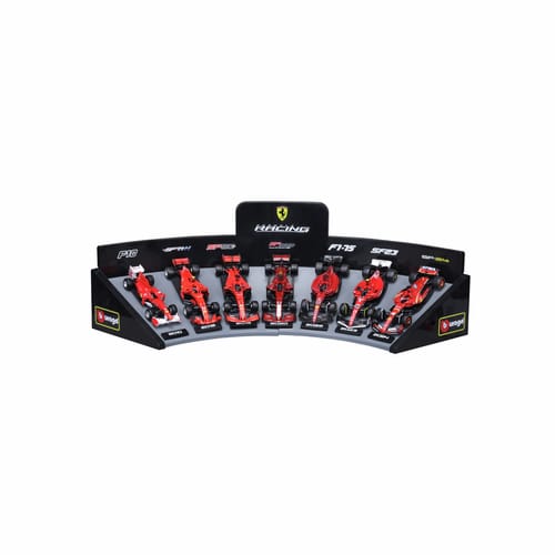 Bburago F1 7-Model Ferrari Display Set 1/43