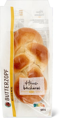 Hausbäckerei IP-SUISSE Tresse au beurre Farine claire