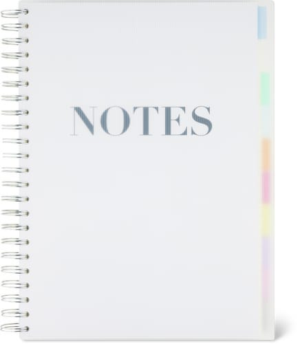 Wiro Notebook A4, Lined, with Index