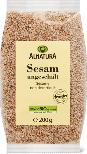 Bio Demeter Sesame  unpeeled
