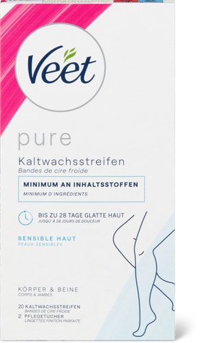 Cold wax strips  Body & Legs, Sensitive