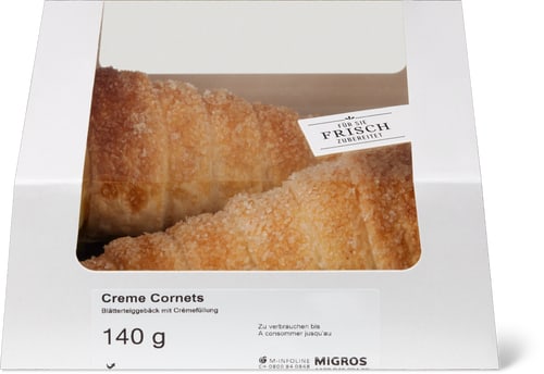 Für Sie frisch zuber Cream Cornets