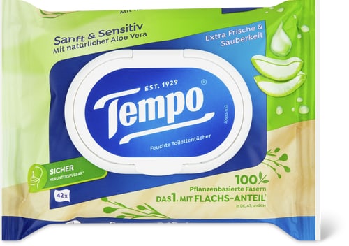 Soft & Sensitive wet wipes Aloe vera