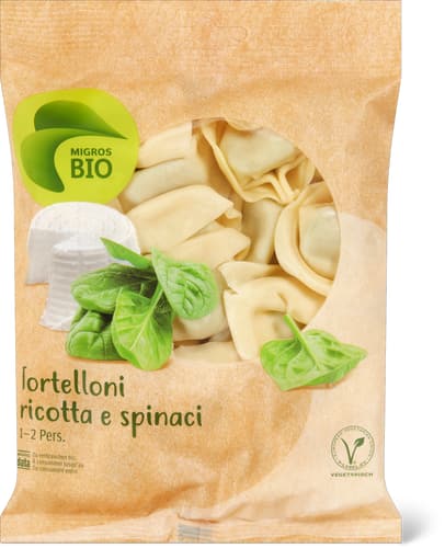 Bio Tortelloni ricotta e spinaci