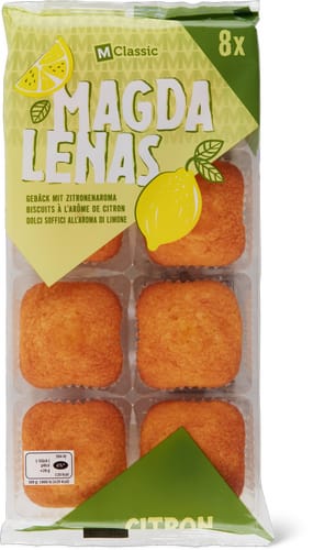M-Classic Magdalenas Zitrone