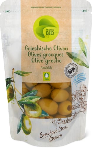 Bio Greek Amphisis Olives Pitted