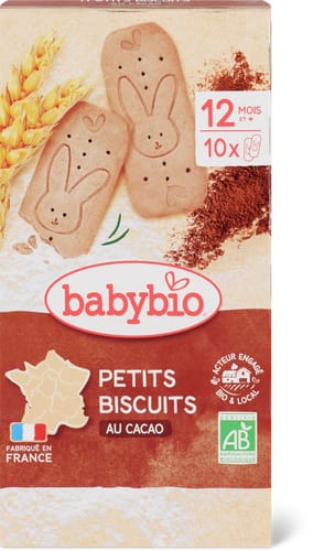 babybio Bio Cocoa Biscuit  From 12 Months