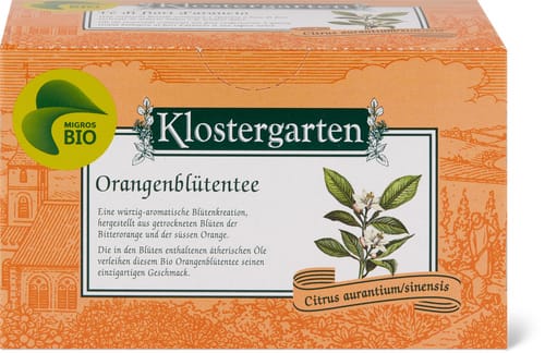 Bio Infuso ai fiori d'arancio