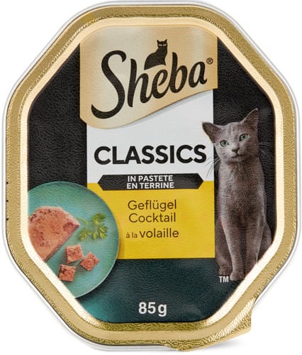 Sheba Classic Poultry in pâté with chicken