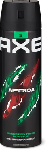 Africa XL Deodorant Body Spray 48-Hour, 0% Aluminium Salts