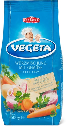 Seasoning mix with vegetables