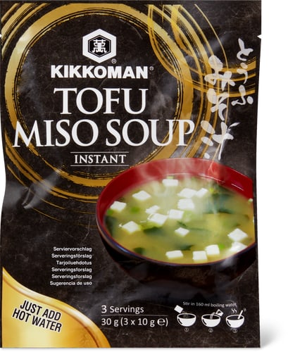 Tofu miso soup instant