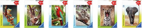 Ravensburger Exotic Animals Mini Puzzle 54 Parts