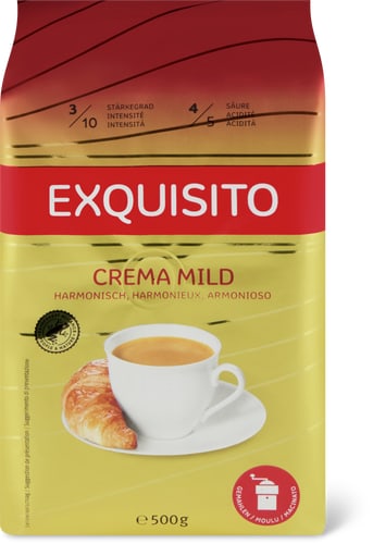 Exquisito Gemahlener Kaffee Crema Mild