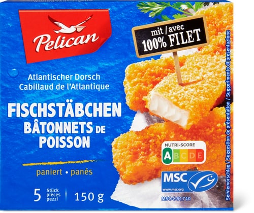 MSC Fish fingers breaded