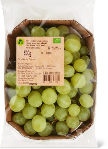Bio Seedless Grapes White